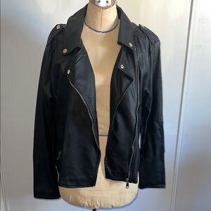 Cavalini Black Leather Women's Jacket